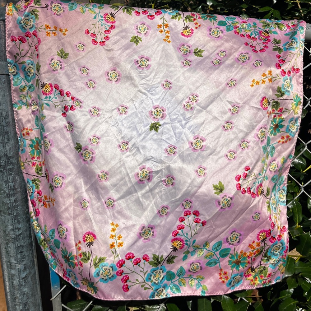 Vintage silk scarf